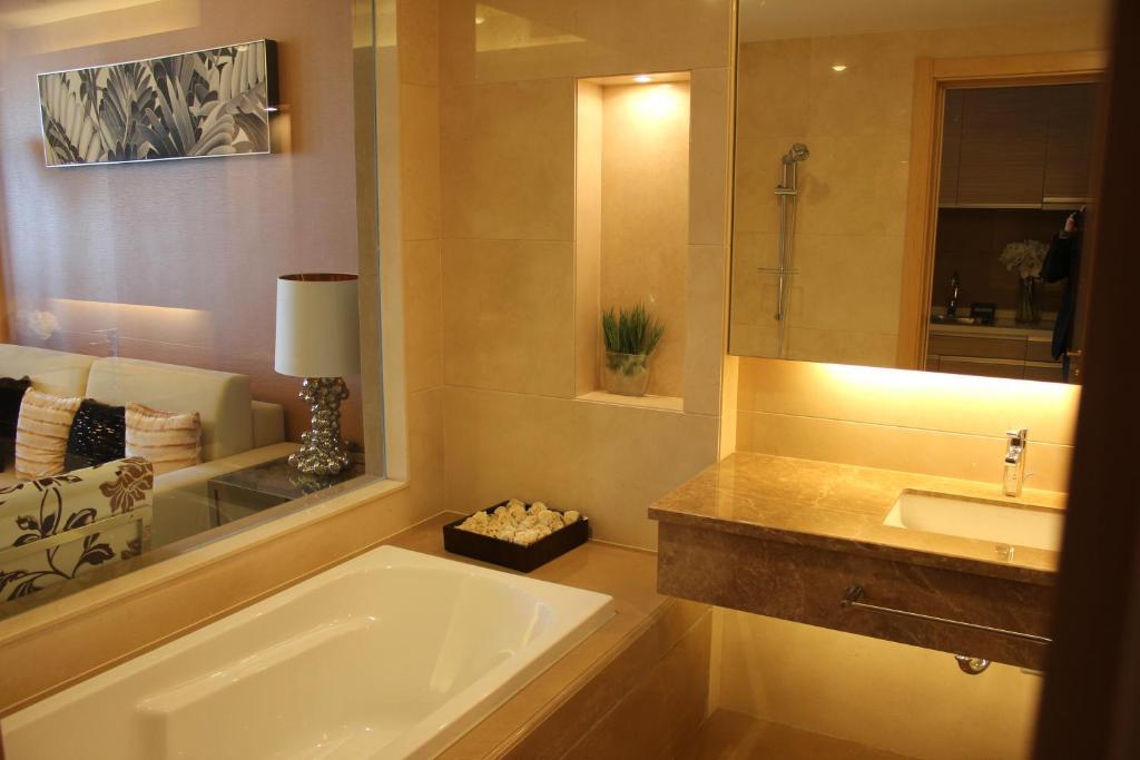 Beijing Yongli International Service Apartment Пекін Номер фото